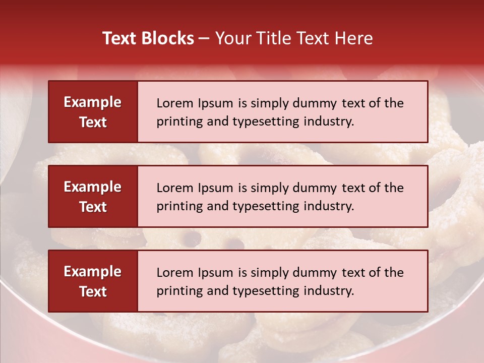Snack Decoration Dessert PowerPoint Template