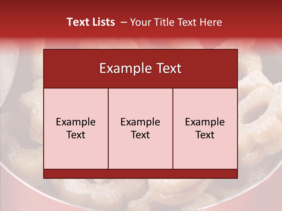 Snack Decoration Dessert PowerPoint Template