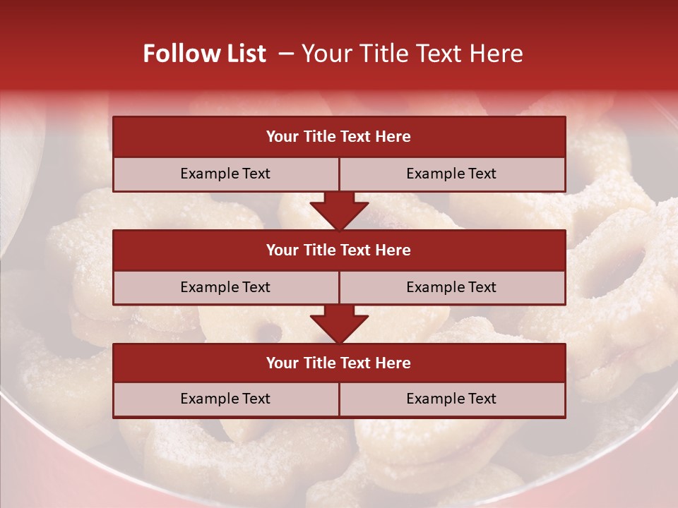 Snack Decoration Dessert PowerPoint Template