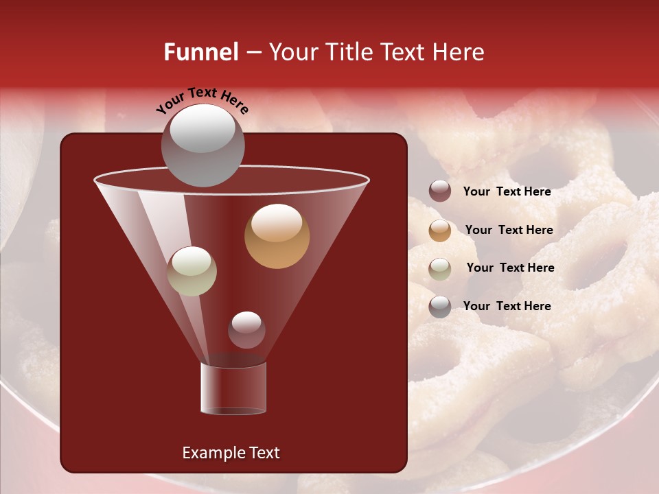 Snack Decoration Dessert PowerPoint Template