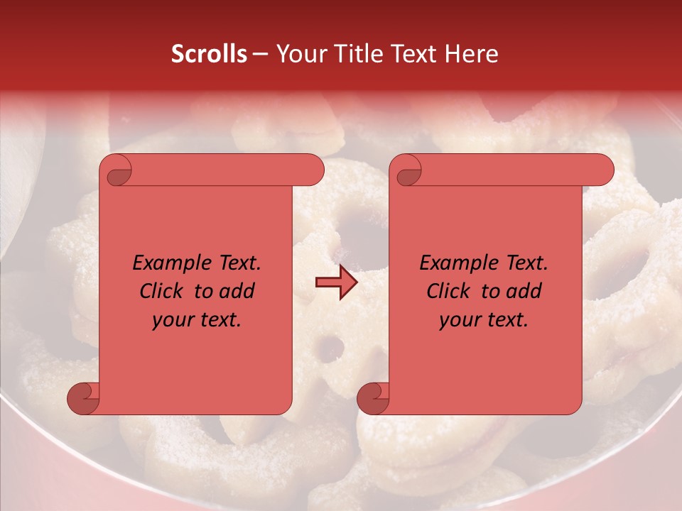 Snack Decoration Dessert PowerPoint Template