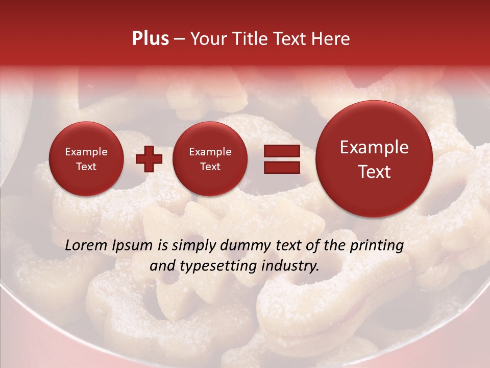 Snack Decoration Dessert PowerPoint Template