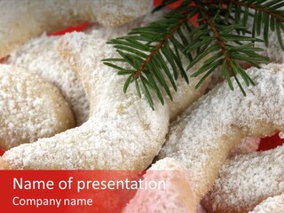 White X Mas Holidays PowerPoint Template