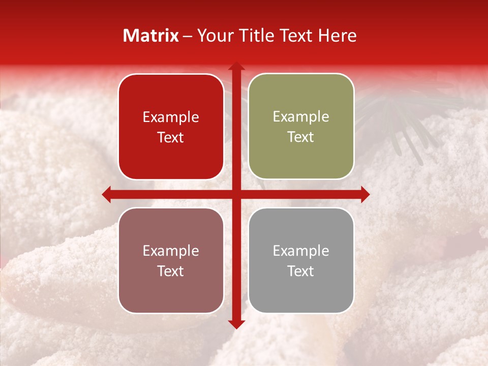 White X Mas Holidays PowerPoint Template