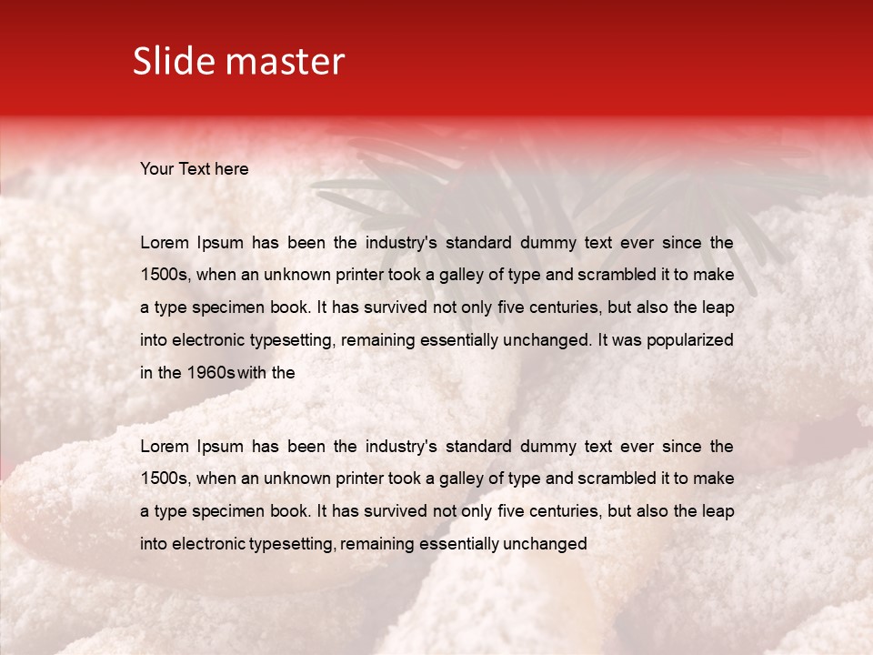 White X Mas Holidays PowerPoint Template