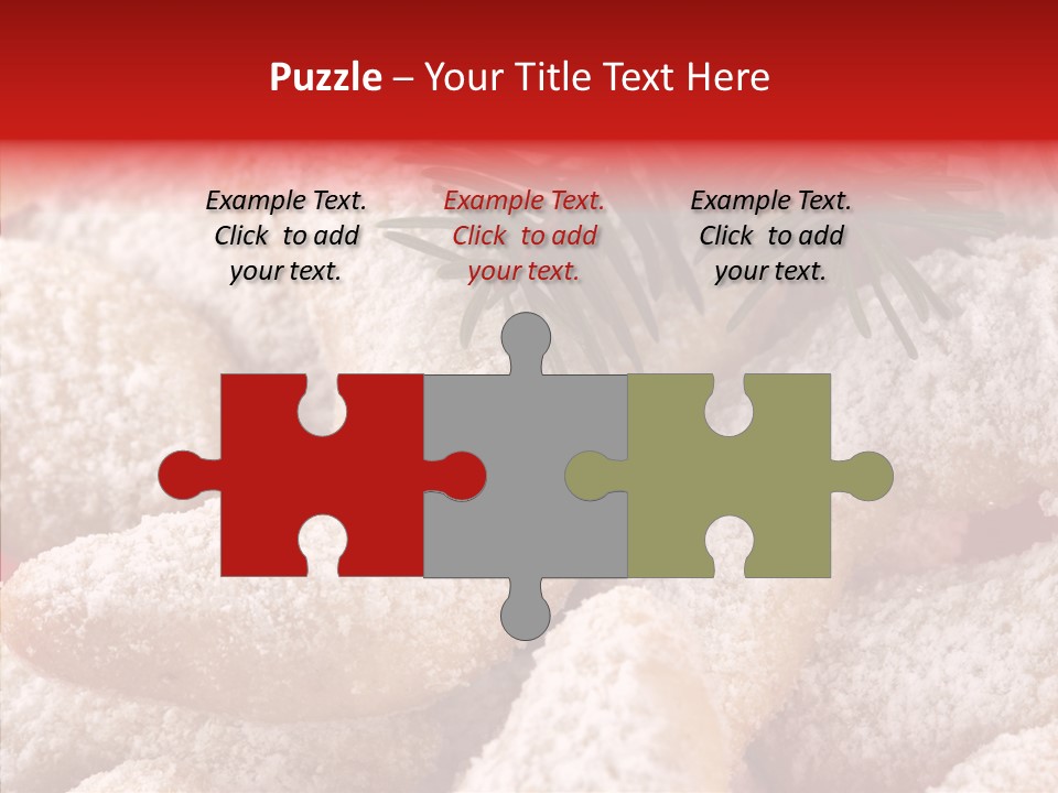 White X Mas Holidays PowerPoint Template