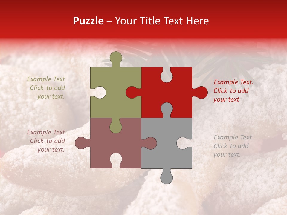 White X Mas Holidays PowerPoint Template