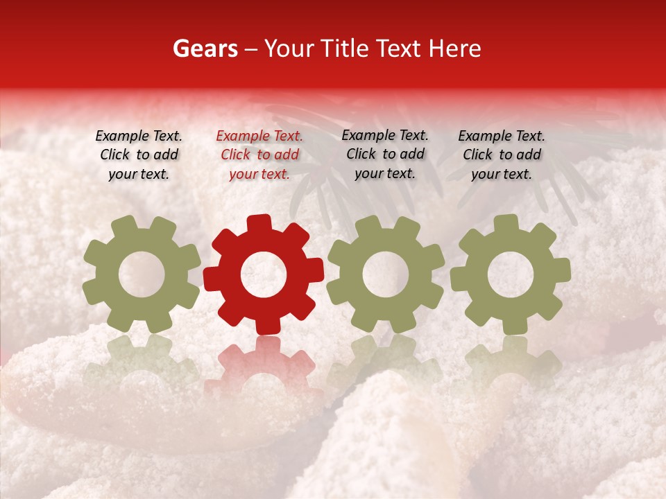White X Mas Holidays PowerPoint Template