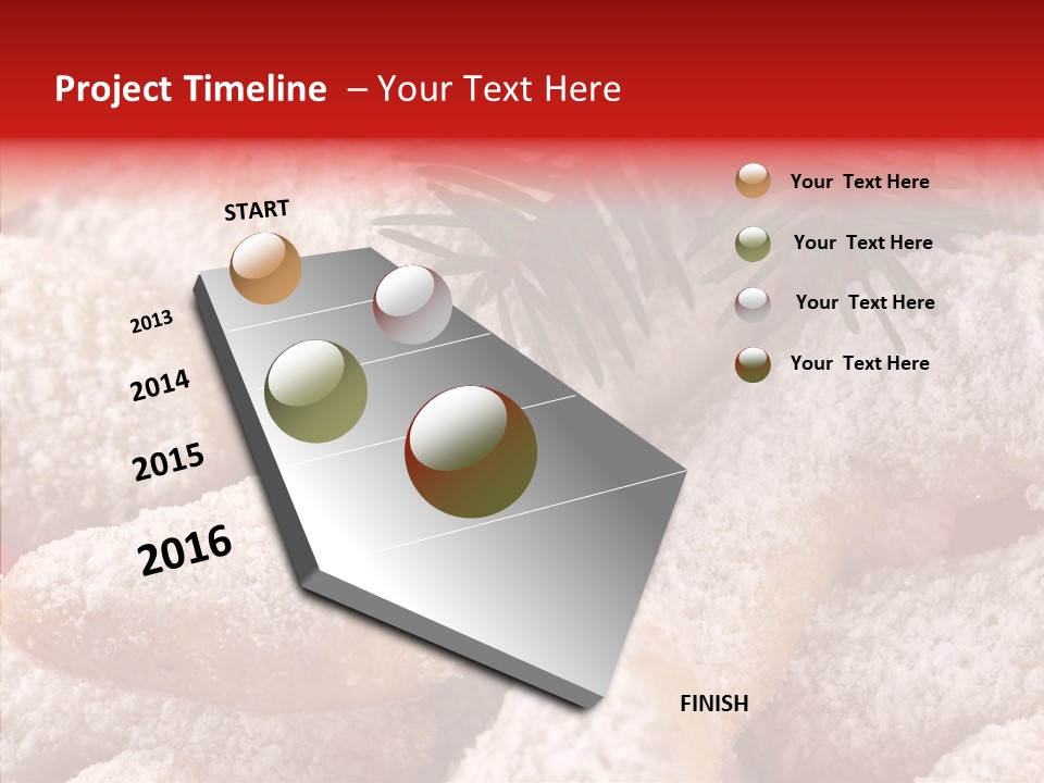 White X Mas Holidays PowerPoint Template