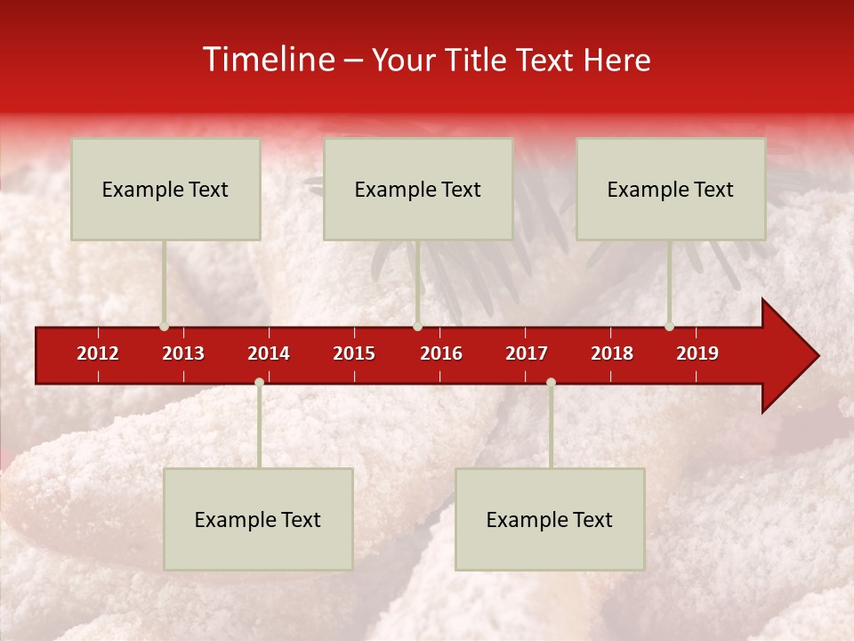 White X Mas Holidays PowerPoint Template