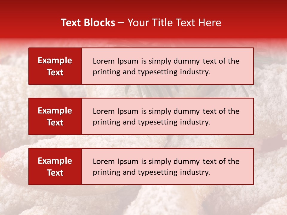 White X Mas Holidays PowerPoint Template