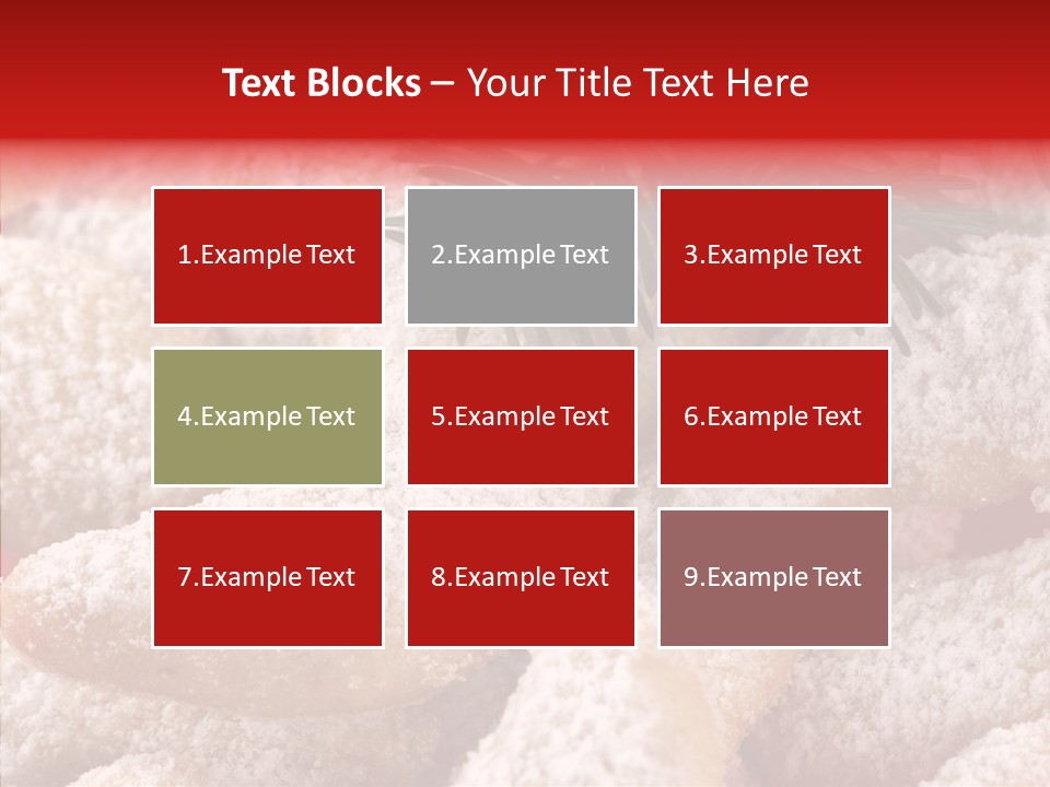 White X Mas Holidays PowerPoint Template