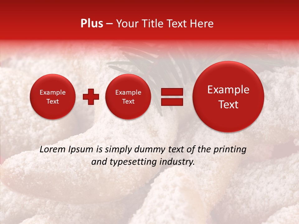 White X Mas Holidays PowerPoint Template
