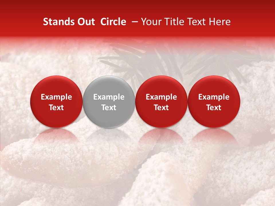 White X Mas Holidays PowerPoint Template
