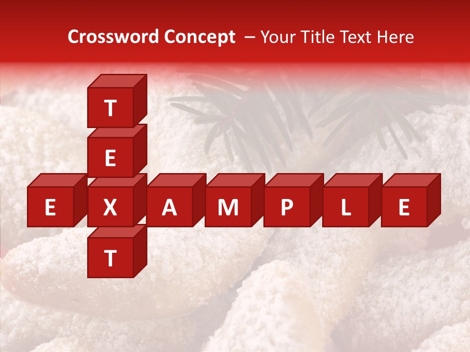 White X Mas Holidays PowerPoint Template