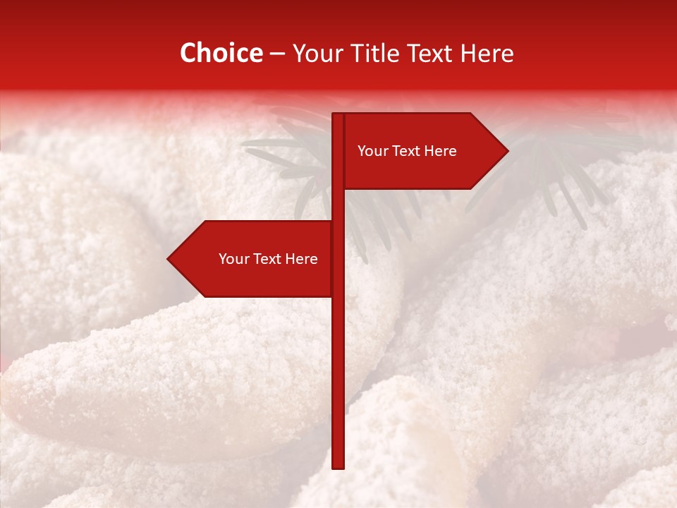 White X Mas Holidays PowerPoint Template