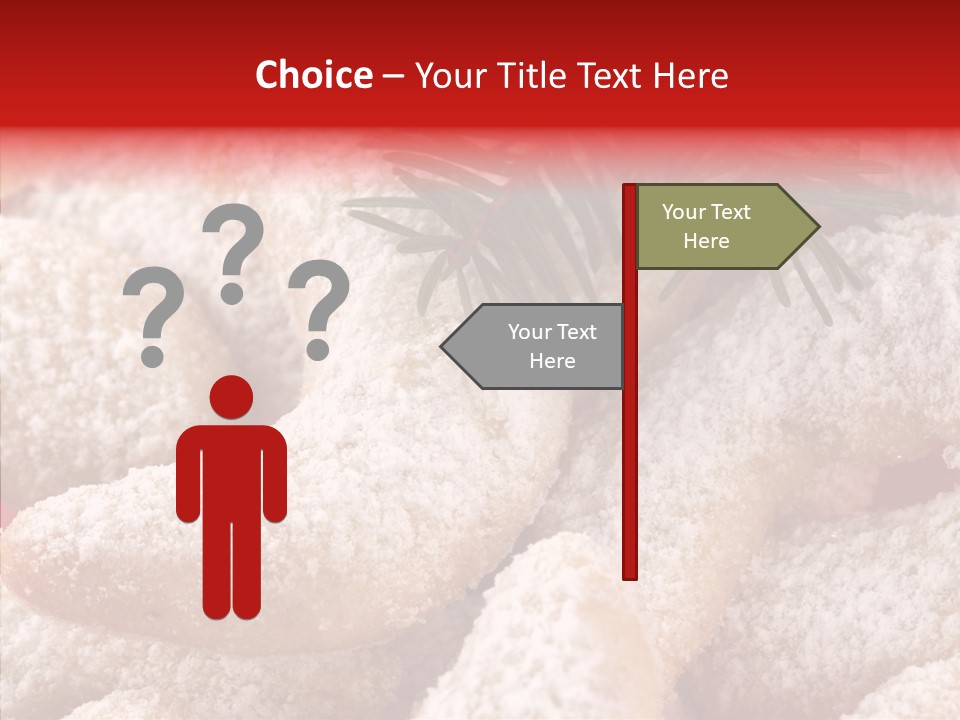 White X Mas Holidays PowerPoint Template