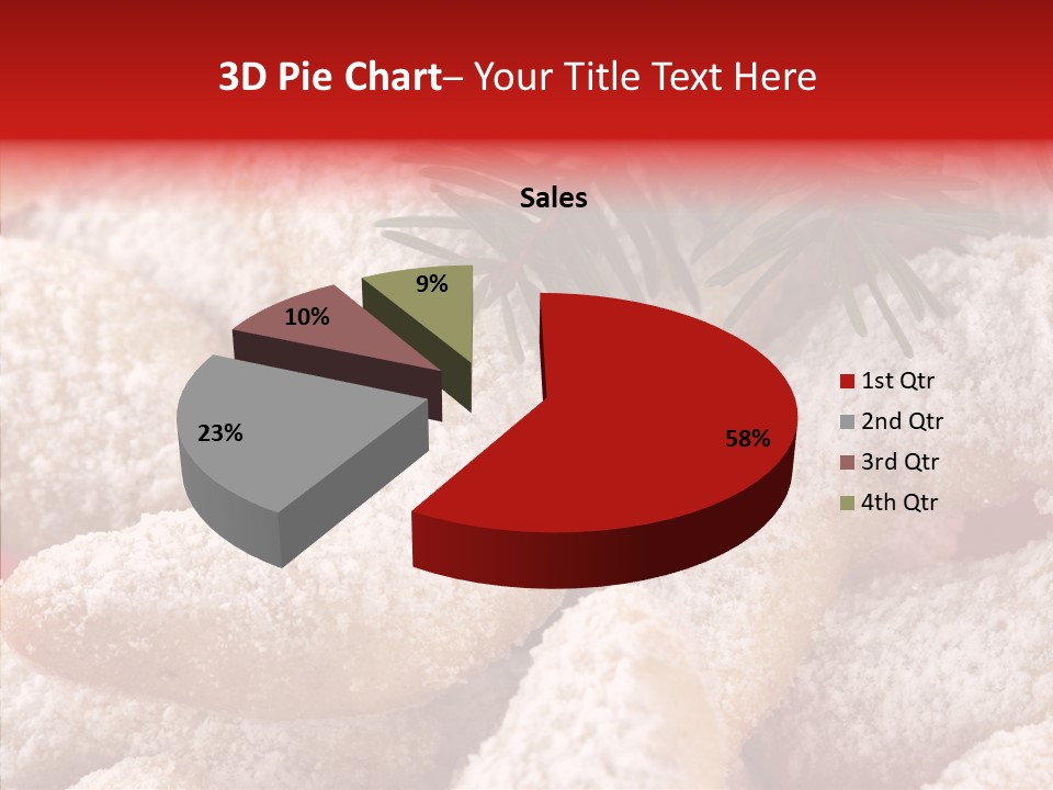 White X Mas Holidays PowerPoint Template