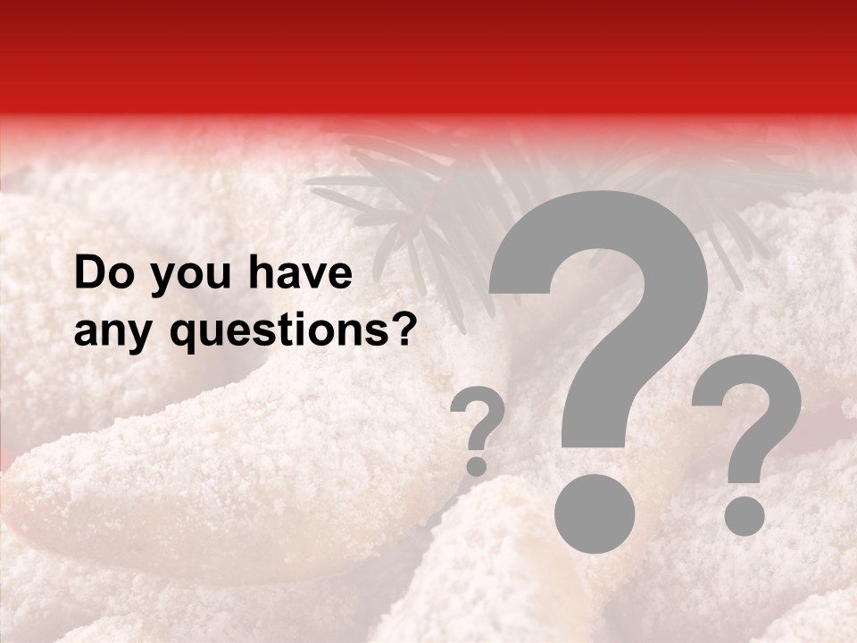 White X Mas Holidays PowerPoint Template