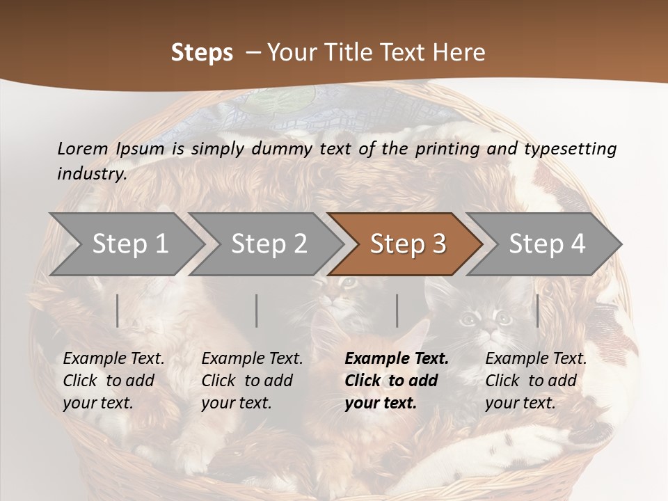 Whisker Breed Cat PowerPoint Template
