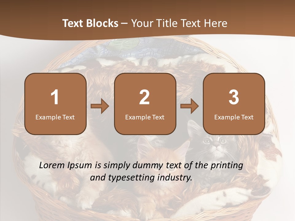 Whisker Breed Cat PowerPoint Template