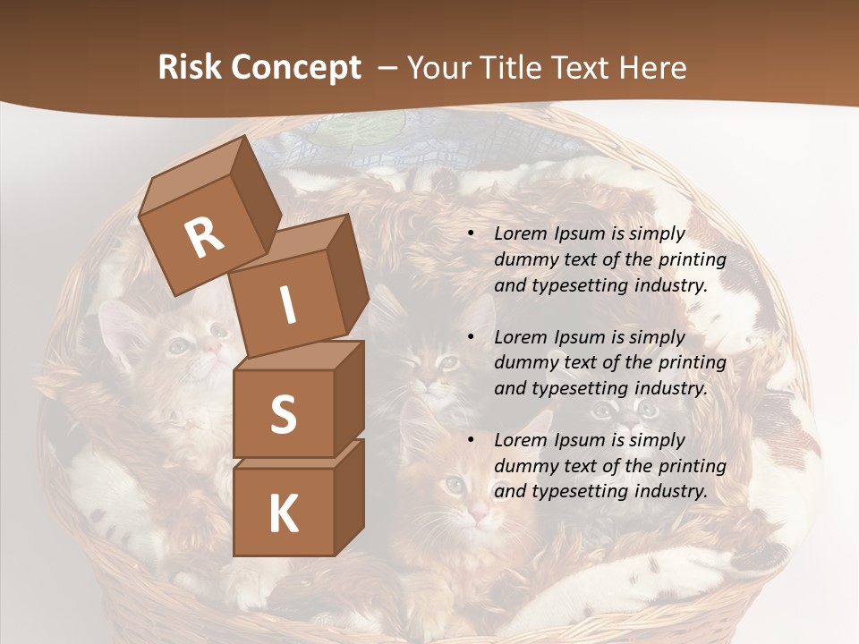 Whisker Breed Cat PowerPoint Template