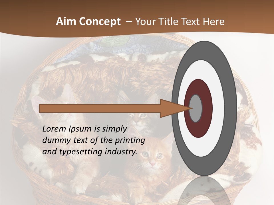 Whisker Breed Cat PowerPoint Template