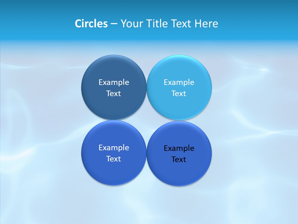 Splash Background Nature PowerPoint Template