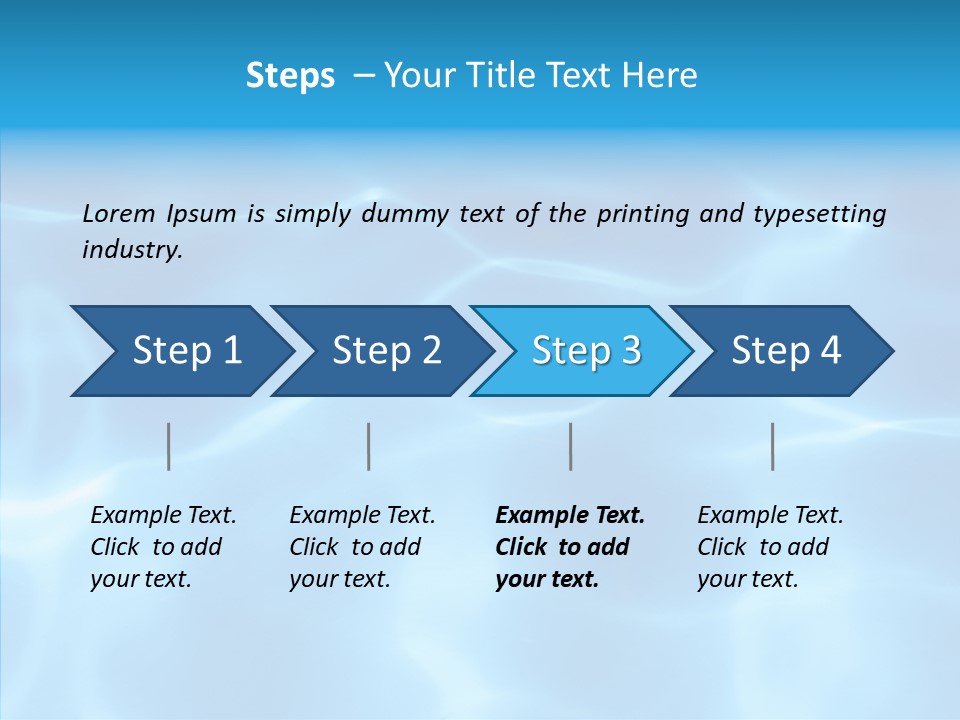 Splash Background Nature PowerPoint Template