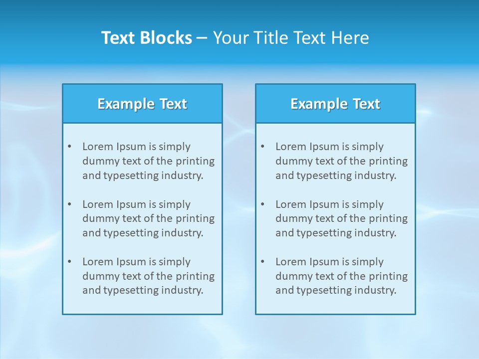 Splash Background Nature PowerPoint Template