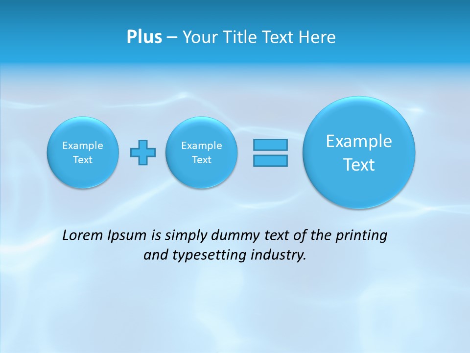 Splash Background Nature PowerPoint Template