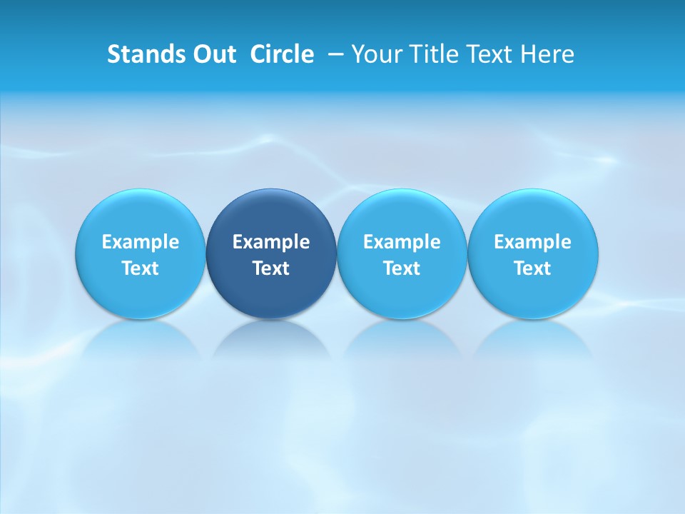 Splash Background Nature PowerPoint Template