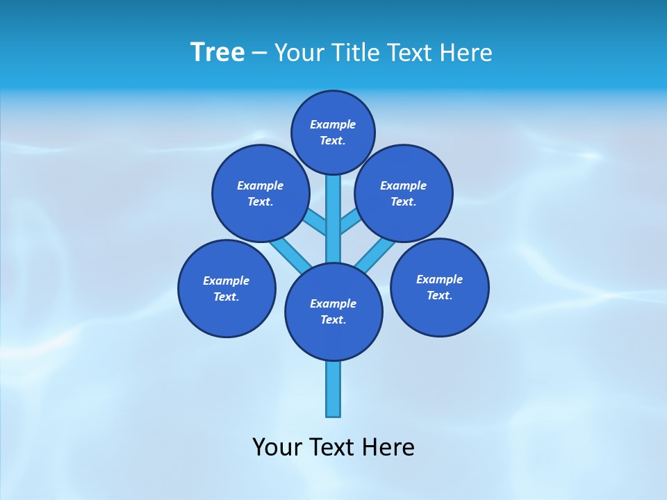 Splash Background Nature PowerPoint Template