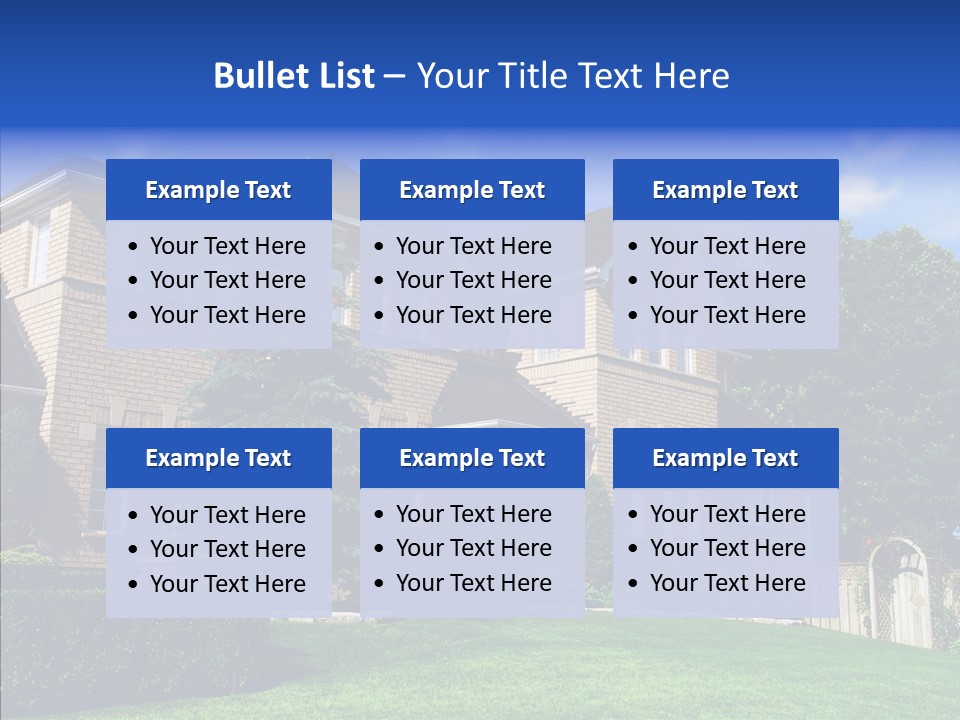 Home Large Spacious PowerPoint Template