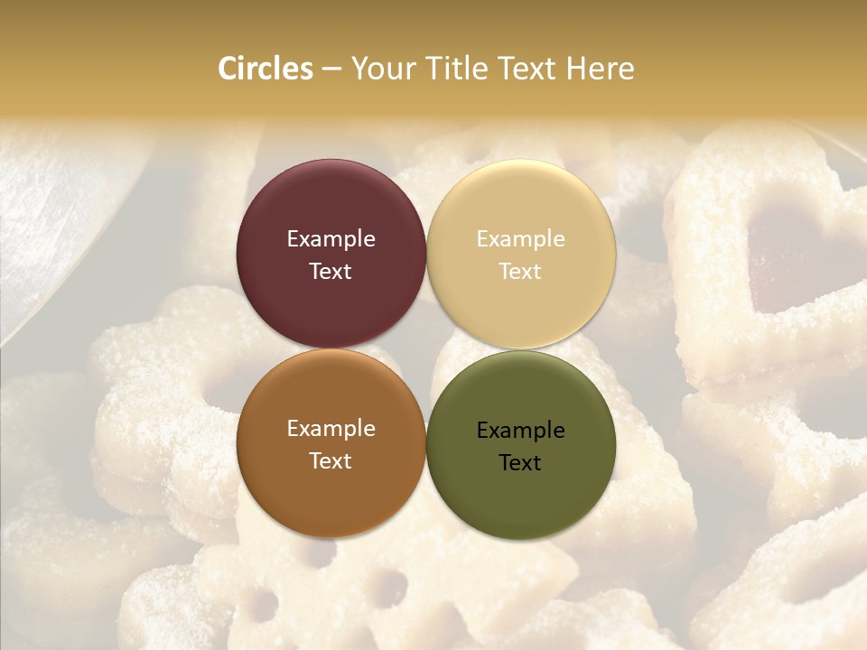 Holidays Heart Eat PowerPoint Template