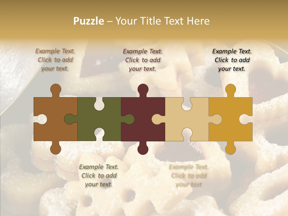 Holidays Heart Eat PowerPoint Template