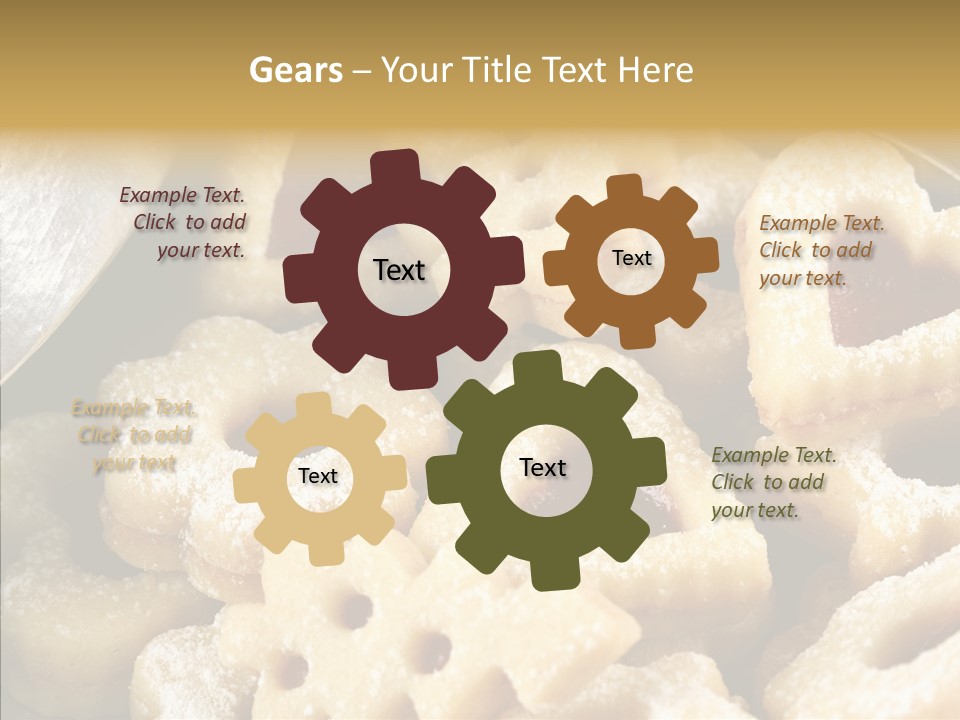 Holidays Heart Eat PowerPoint Template
