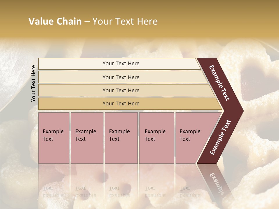 Holidays Heart Eat PowerPoint Template