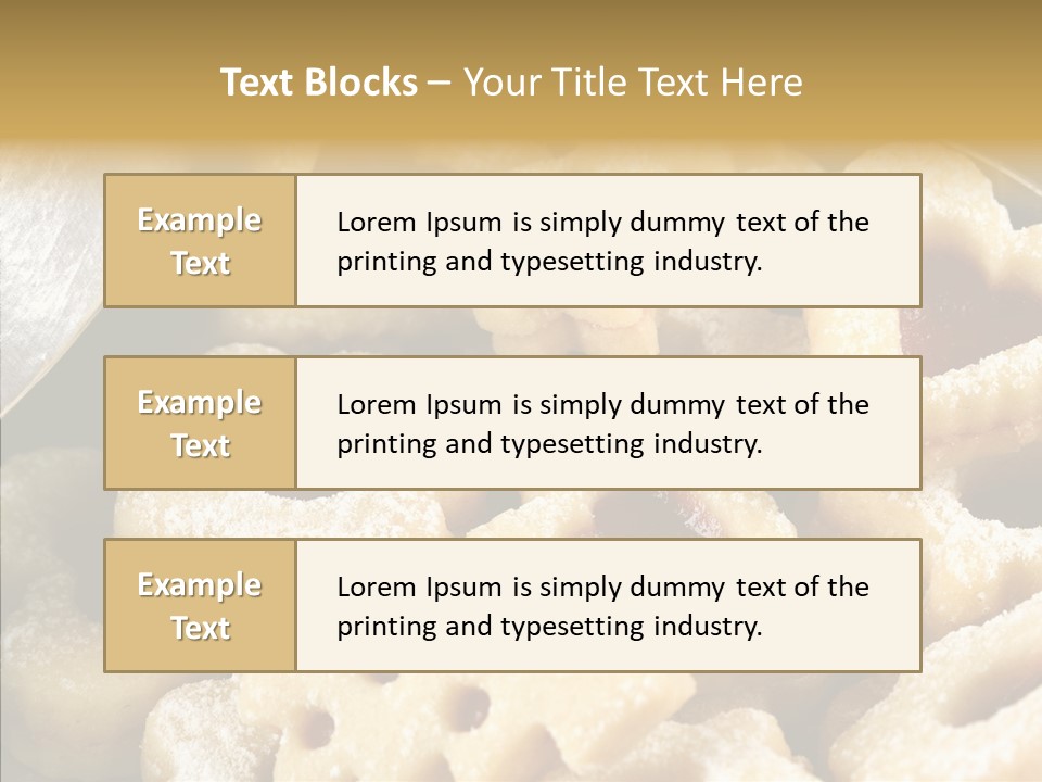 Holidays Heart Eat PowerPoint Template