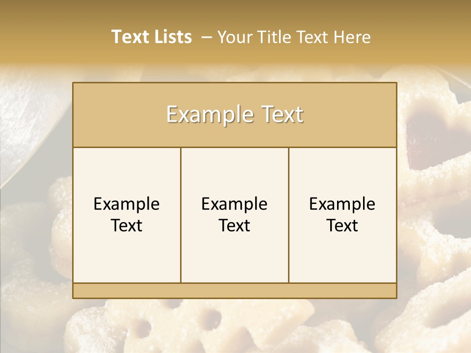 Holidays Heart Eat PowerPoint Template