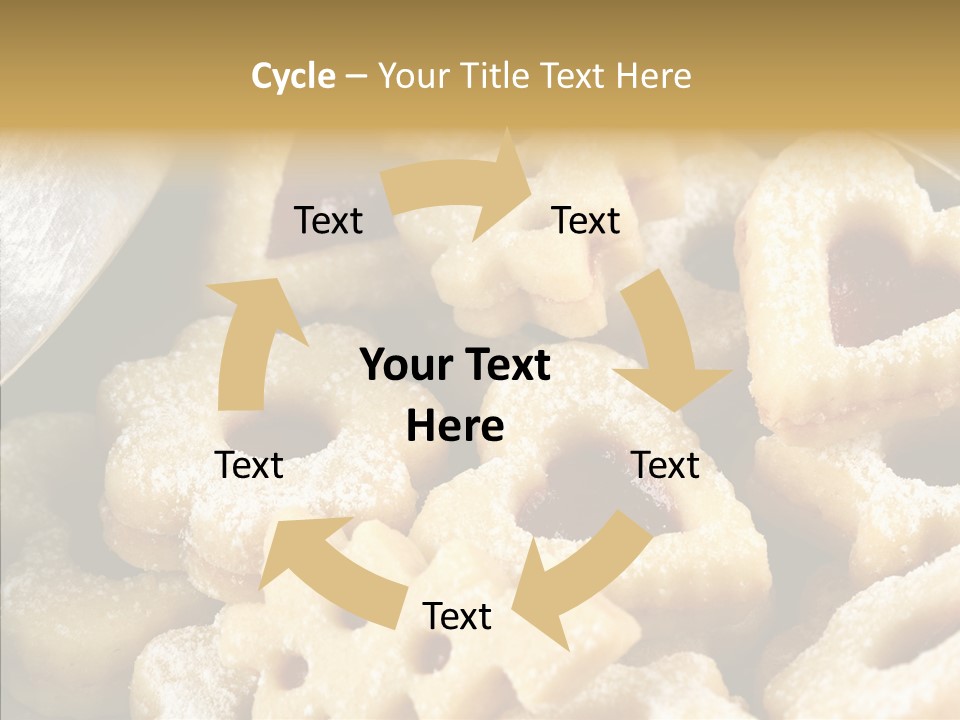Holidays Heart Eat PowerPoint Template