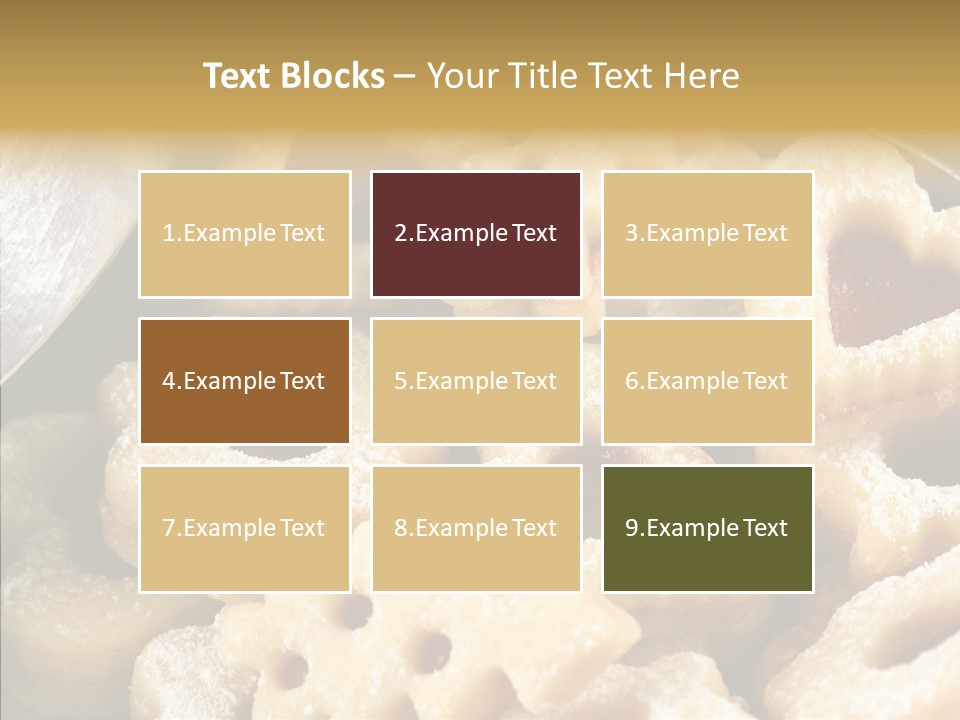 Holidays Heart Eat PowerPoint Template