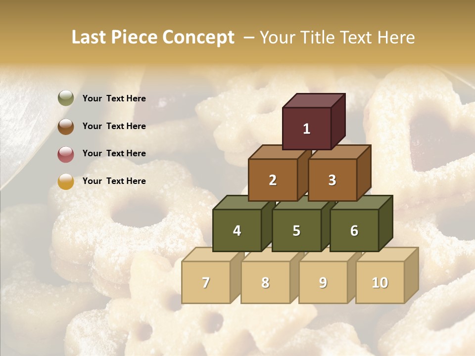 Holidays Heart Eat PowerPoint Template