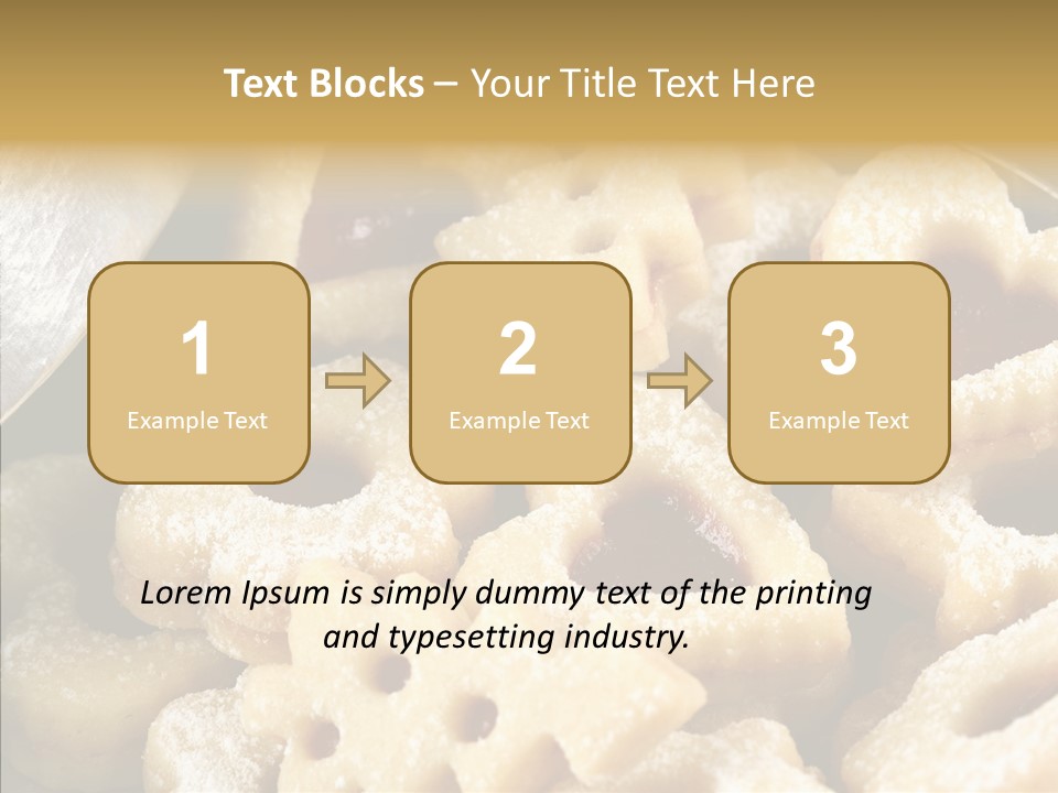 Holidays Heart Eat PowerPoint Template