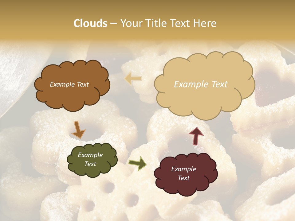 Holidays Heart Eat PowerPoint Template