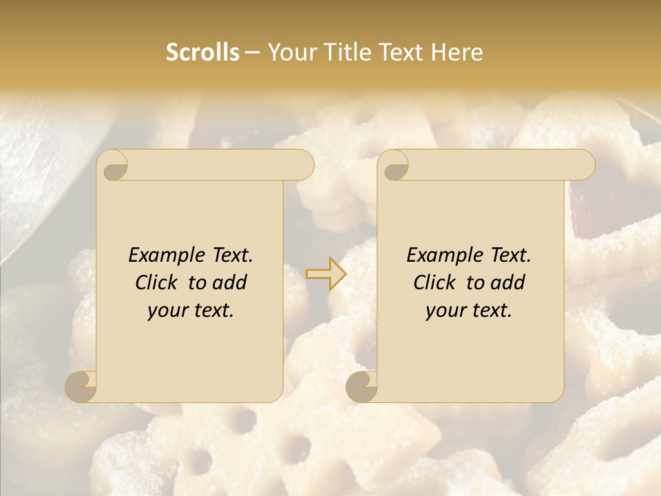 Holidays Heart Eat PowerPoint Template