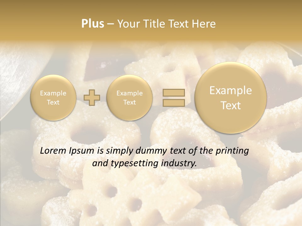 Holidays Heart Eat PowerPoint Template