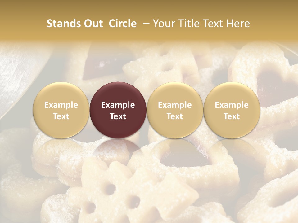 Holidays Heart Eat PowerPoint Template