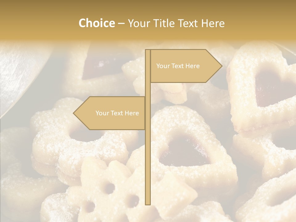 Holidays Heart Eat PowerPoint Template