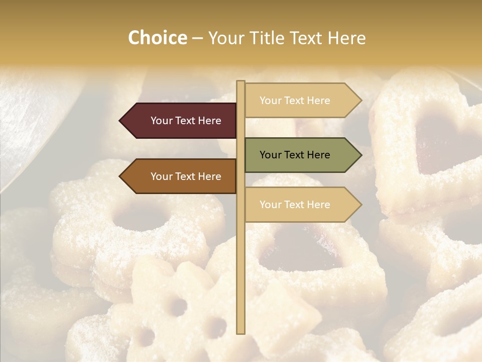 Holidays Heart Eat PowerPoint Template